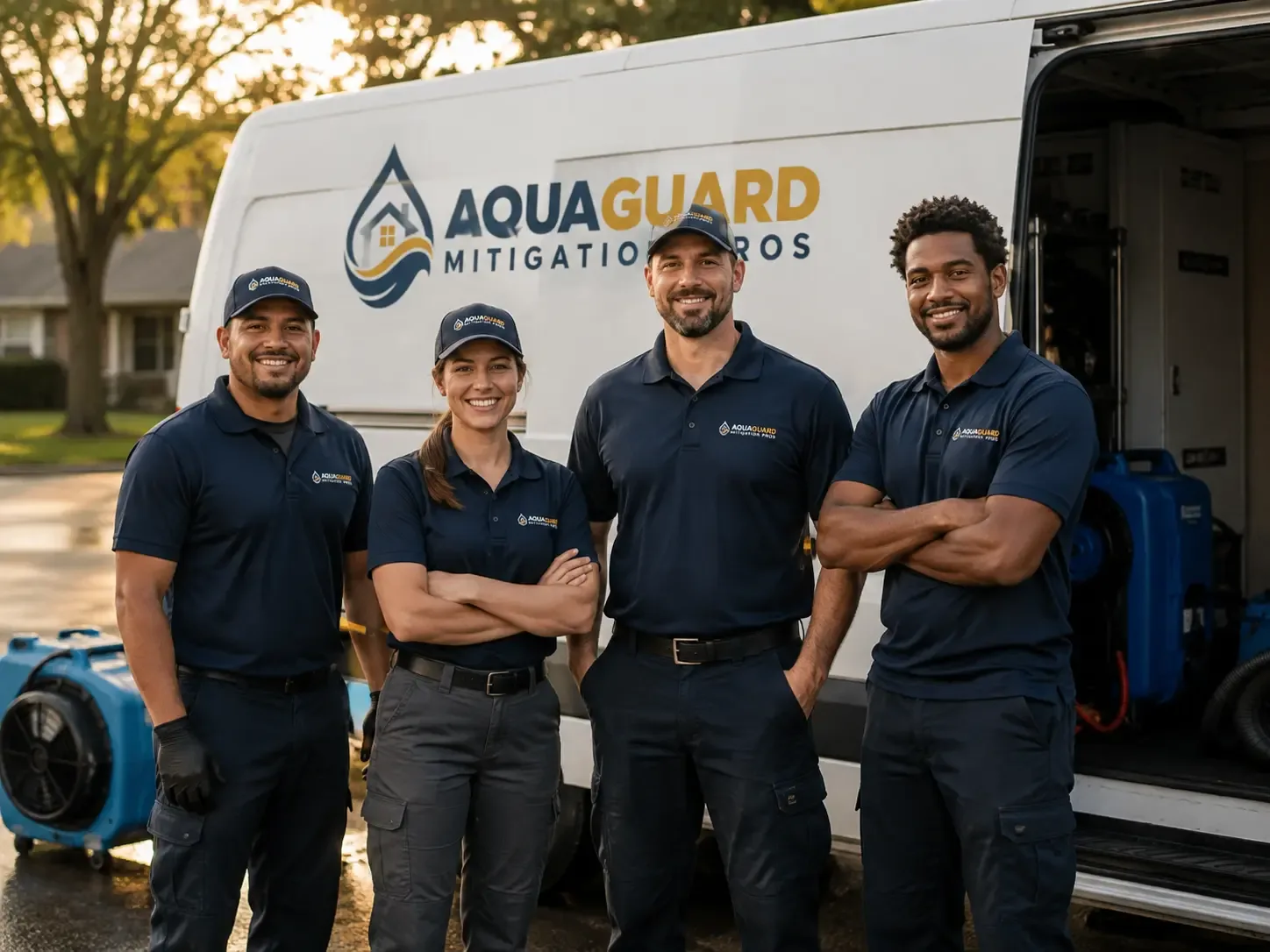 Water Damage Mitigation company in Cloverdale, OH